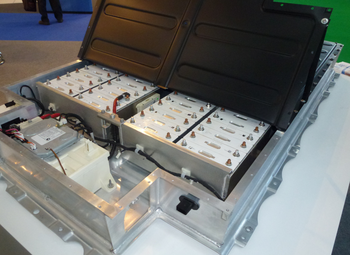 Các module bên trong bộ pin lithium-ion dùng cho xe điện
